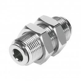 SPM12S1 Фитинг проходной нерж 12мм