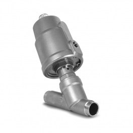 ASV-W-015-SS050-U Клапан с пневмоуправлением, Dn15, приварка, НЗ