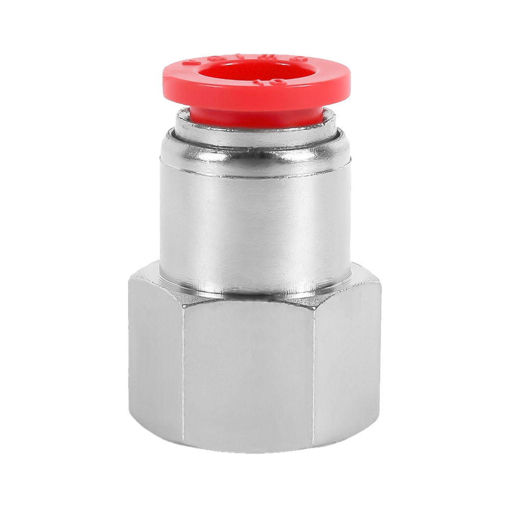 QP-ADF-06-G18 Фитинг прямой, 6мм x G 1/8 (внутр.резьба),