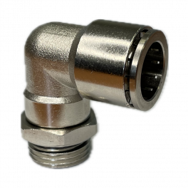 EML08-02G-A Штуцер угловой латунь G1/4 8мм